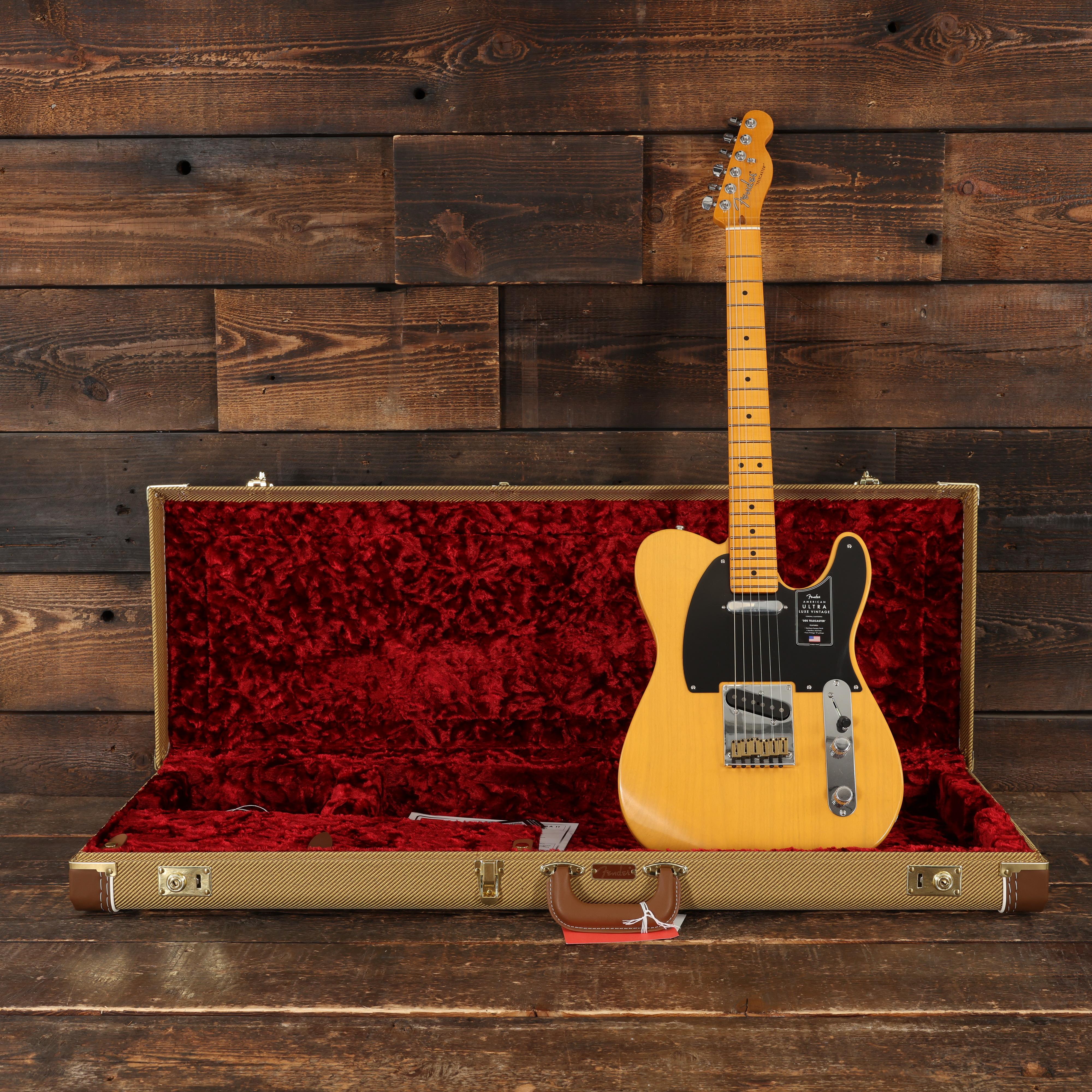 Fender American Ultra Luxe Vintage '50s Telecaster in Butterscotch